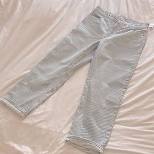 Old Navy Striped Button-Fly Jeans